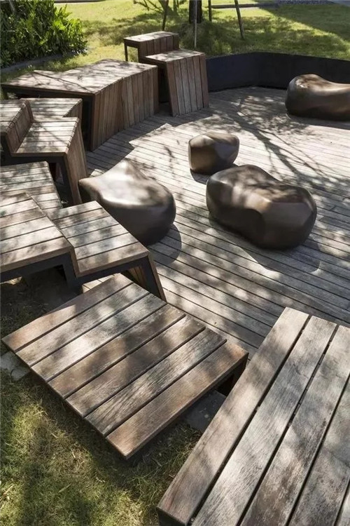 大鵝卵石竟然能營造如此溫柔的園林景觀設計