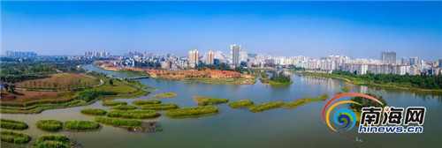 海口最大濕地公園——美舍河鳳翔濕地公園