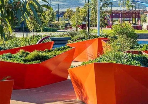 旅游景觀之經典的樹池設計