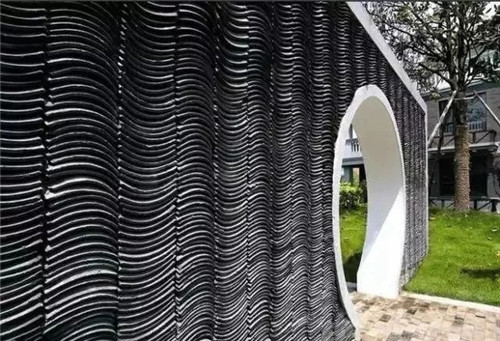 民宿設計意韻東方,瓦檐之美,美在細節