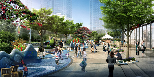 冰雪海上奇幻之旅——廣州萬達(dá)茂景觀設(shè)計(jì)