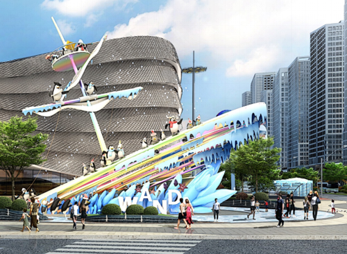 冰雪海上奇幻之旅——廣州萬達(dá)茂景觀設(shè)計(jì)