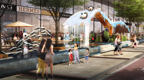 冰雪海上奇幻之旅——廣州萬達(dá)茂景觀設(shè)計(jì)