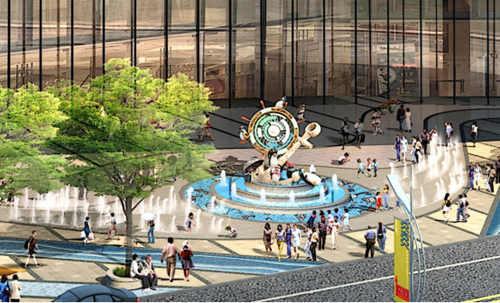 冰雪海上奇幻之旅——廣州萬達(dá)茂景觀設(shè)計(jì)