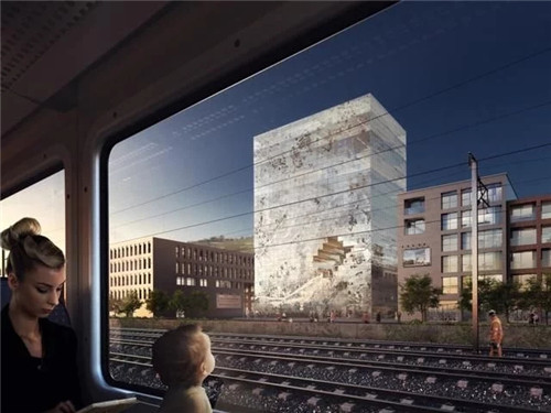 德國南部小鎮“水晶石”大廈,城市設計里程碑