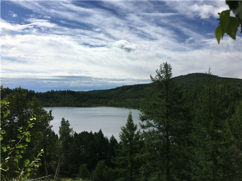 內蒙古阿爾山森林公園駝峰嶺天池