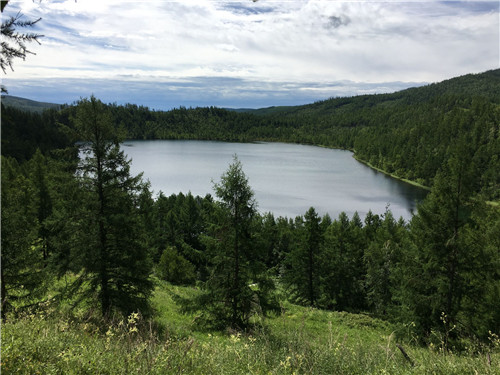 內蒙古阿爾山森林公園駝峰嶺天池