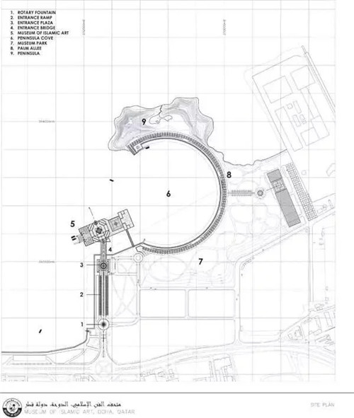 建筑大師貝聿銘創造出波斯灣上的城市明珠