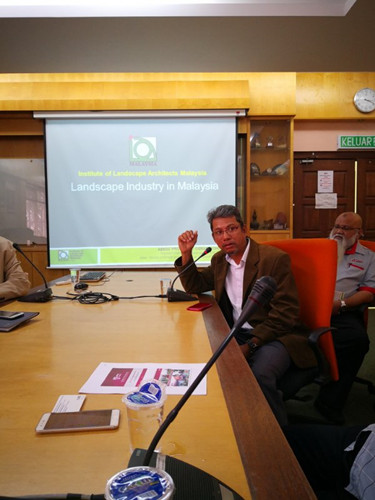 園冶杯組委會拜訪馬來西亞UPM大學