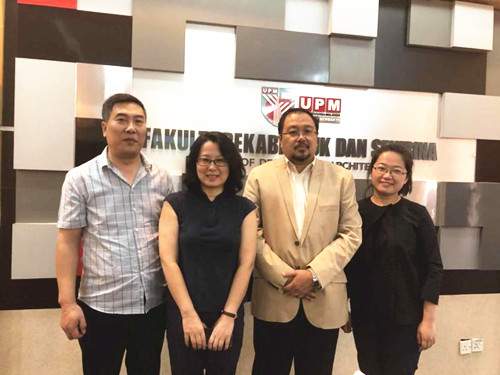 園冶杯組委會拜訪馬來西亞UPM大學