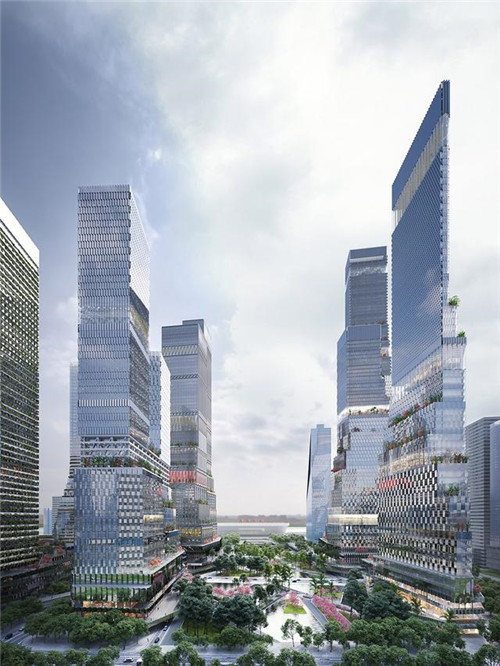 充滿綠意——深圳北站商務(wù)區(qū)城市設(shè)計(jì)