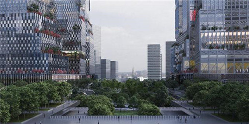 充滿綠意——深圳北站商務(wù)區(qū)城市設(shè)計(jì)