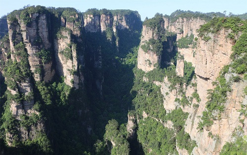 張家界森林公園門之風景賞析