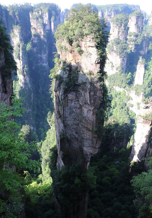 張家界森林公園門之風景賞析