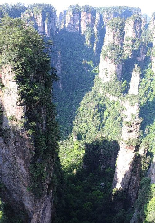 張家界森林公園門之風景賞析