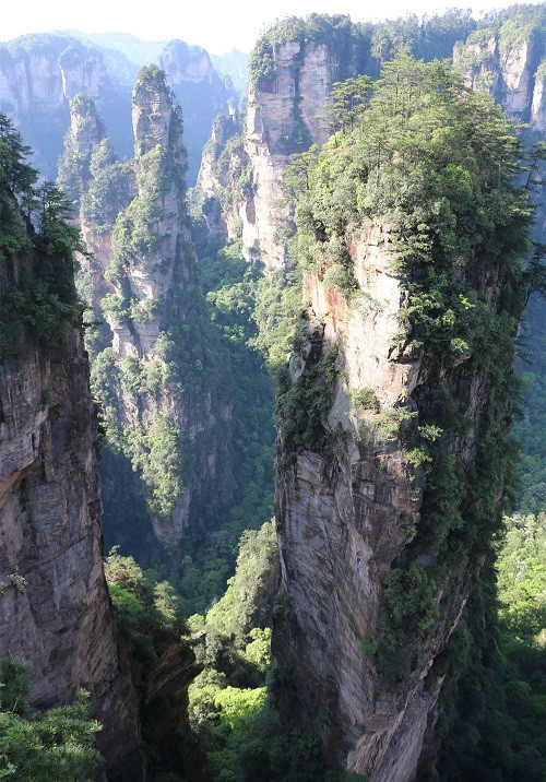 張家界森林公園門之風景賞析