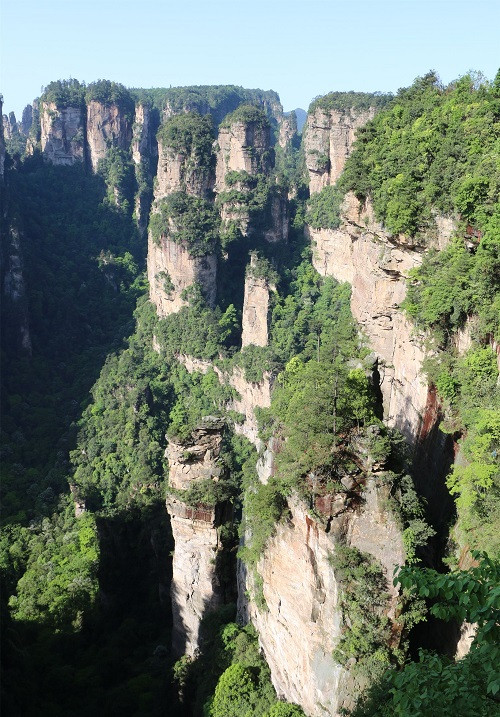 張家界森林公園門之風景賞析