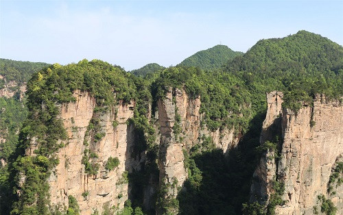 張家界森林公園門之風景賞析