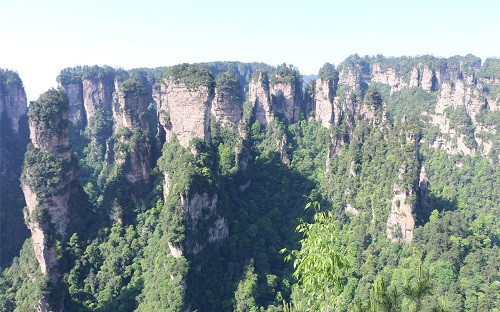 張家界森林公園門之風景賞析