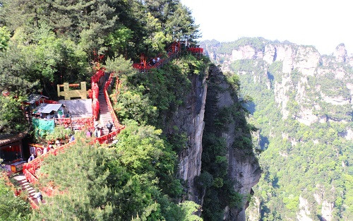 張家界森林公園門之風景賞析