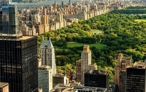 富春山居,一次建筑與城市綠地的完美交融