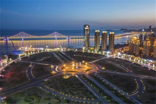 大連星海廣場——亞洲最大的城市廣場