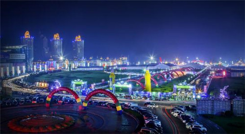 大連星海廣場——亞洲最大的城市廣場