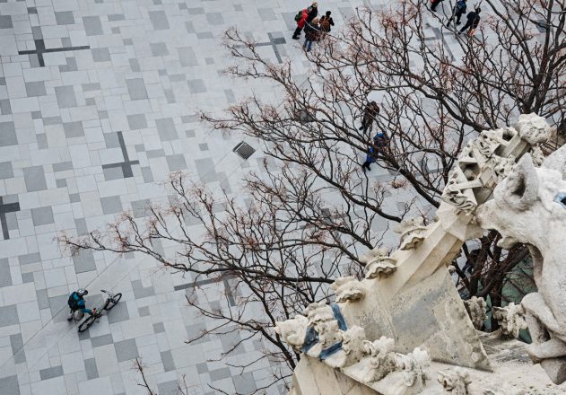 羅馬鋪裝塑造維也納中心迷人城市空間