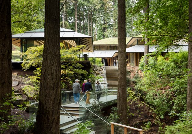 波特蘭日本花園中的三個新花園
