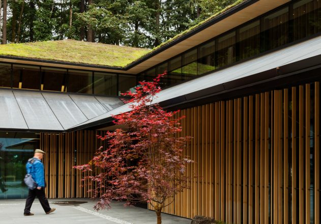 波特蘭日本花園中的三個新花園