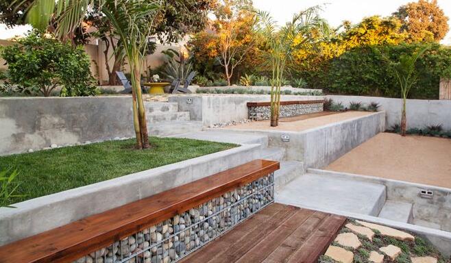 使用石頭和鐵絲構成優雅景觀的10種方法