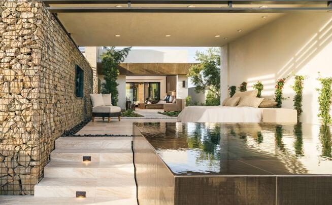 使用石頭和鐵絲構成優雅景觀的10種方法