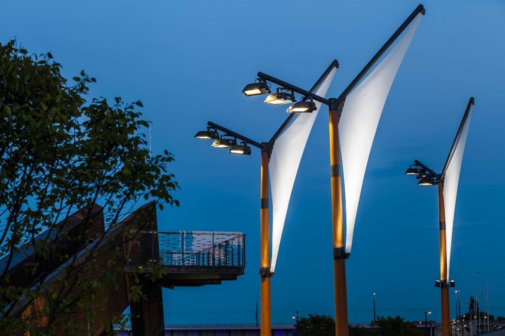 連續(xù)的帶狀空間:華沙維斯瓦河濱河景觀大道