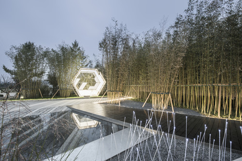 邂逅未來——保利·未來大都匯展示中心景觀設計