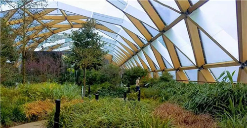 倫敦屋頂花園Crossrail Place Roof Garden