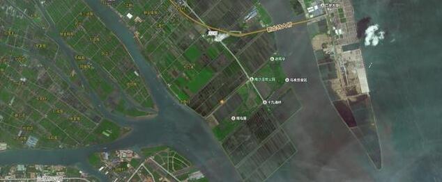 航拍廣州最大的濕地公園——南沙濕地公園