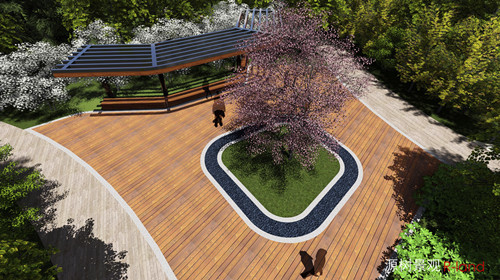 【源樹作品】地鐵上蓋公園——京投發展悅府公園景觀改造提升