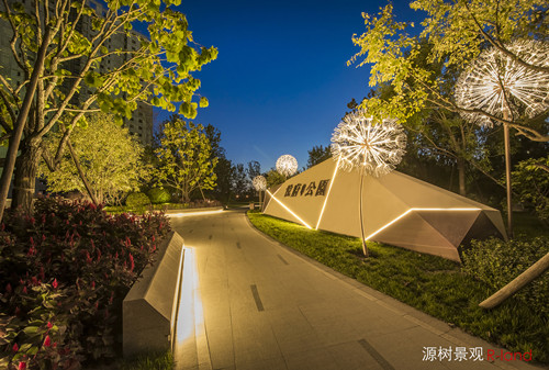 【源樹作品】地鐵上蓋公園——京投發展悅府公園景觀改造提升