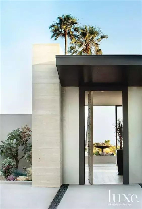 民宿庭院入口可以設計成這樣