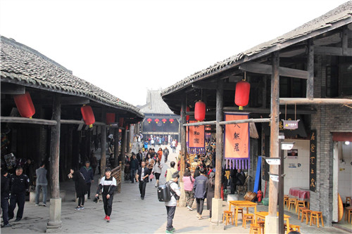 四川藏了一個神秘的古鎮