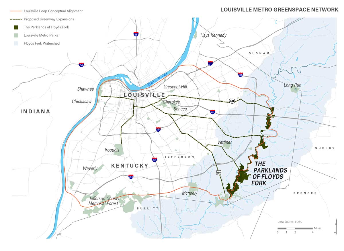 綠色基礎設施框架中的弗洛伊茲?？斯珗@