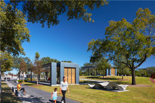 美國解放公園的改擴建