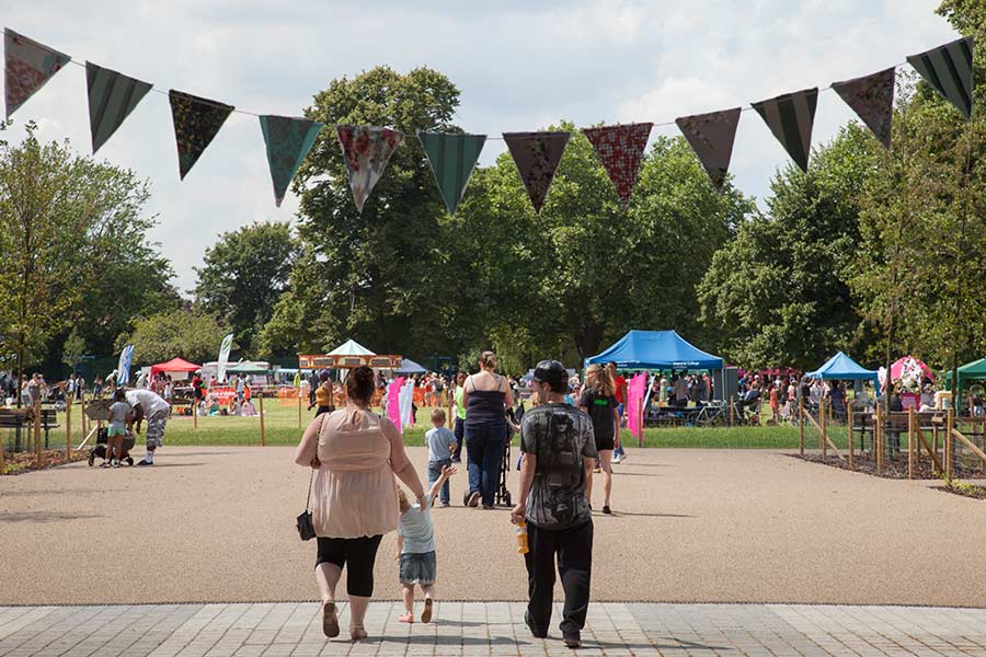 具有便利設(shè)施的綠色空間——沃姆浩特公園