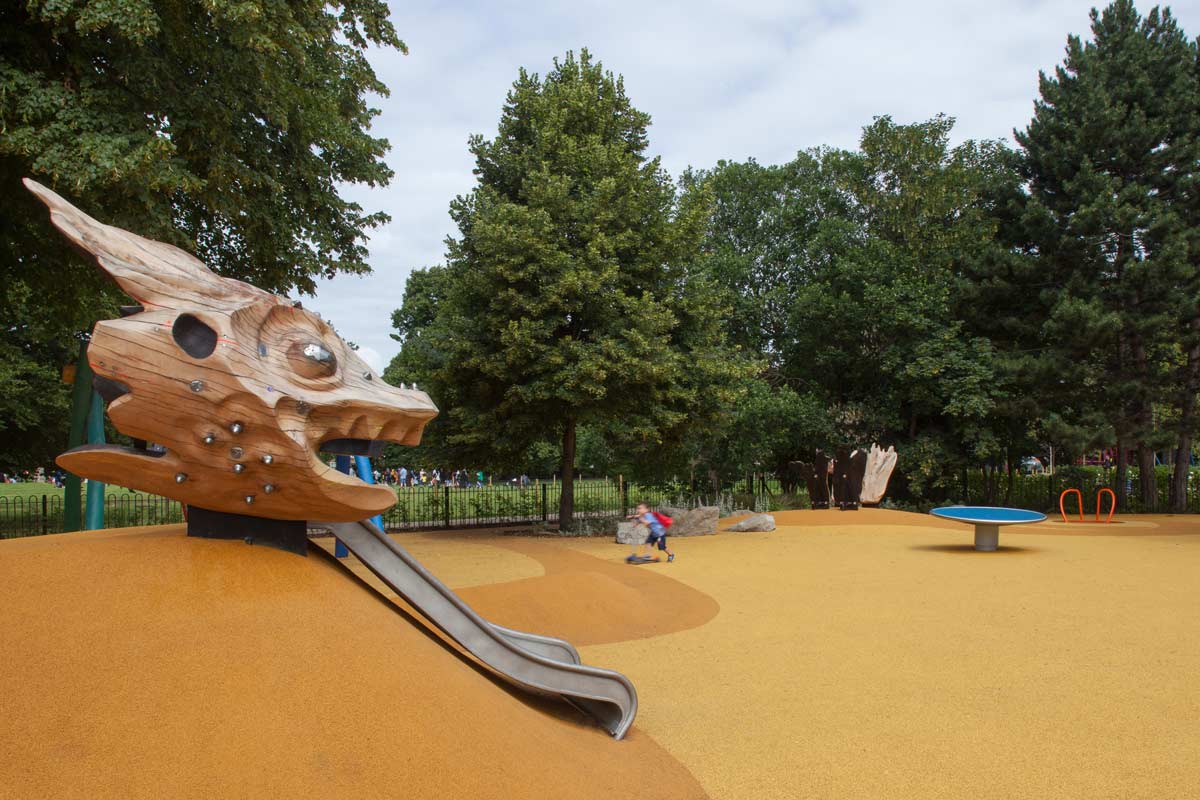 具有便利設(shè)施的綠色空間——沃姆浩特公園