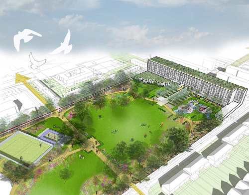 具有便利設(shè)施的綠色空間——沃姆浩特公園