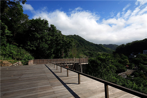 叢林中廢棄農舍改造而成的自然住宅