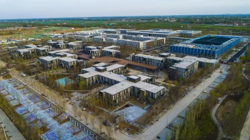 雄安市民服務(wù)中心辦公樓掛牌 設(shè)計(jì)大師打造