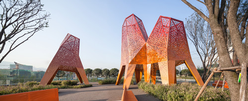 【吉盛園林作品】萬科·金色悅城:零差距呈現瑪莎·施瓦茨大師力作