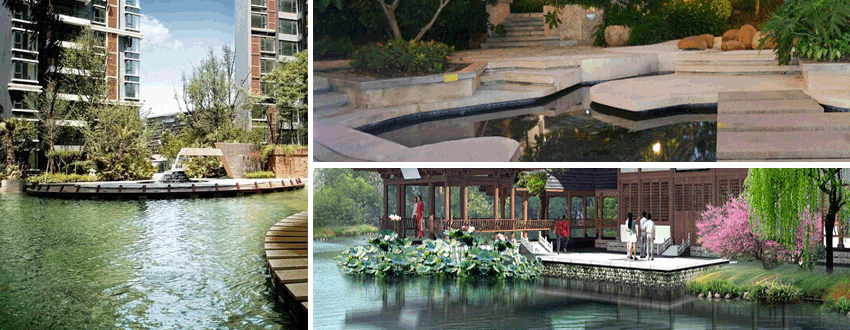 園林水系池岸景觀設計