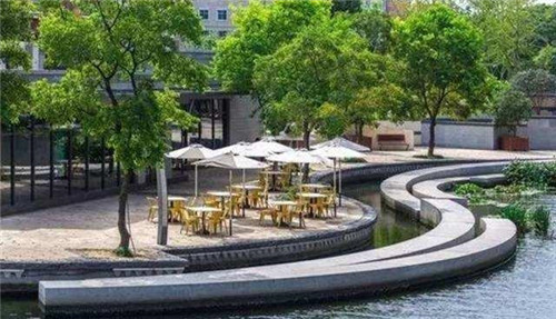 園林水系池岸景觀設計